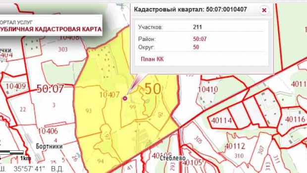 Кадастровый Номер на Карте