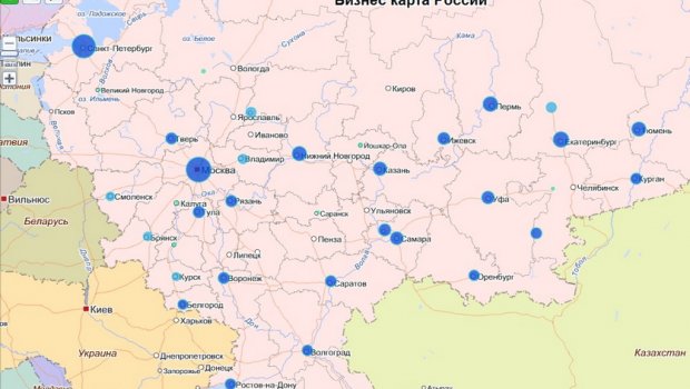 Онлайн Карта России